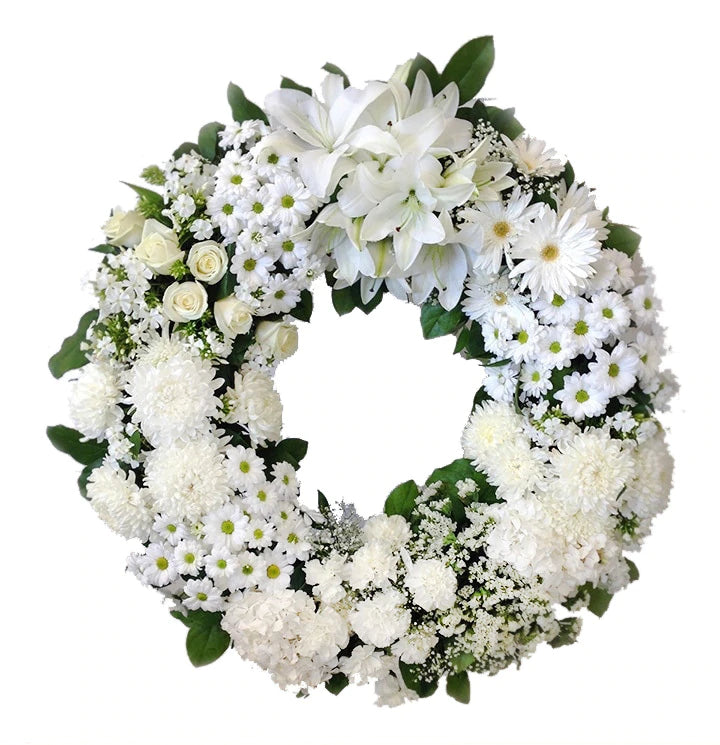 Pure White Wreath